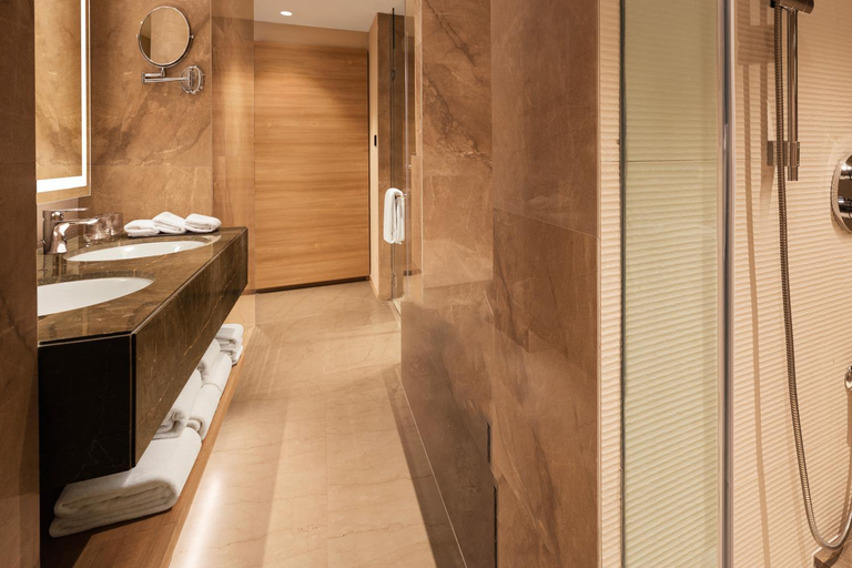 Bathroom 3, Hyatt Place Vijayawada, Krishna