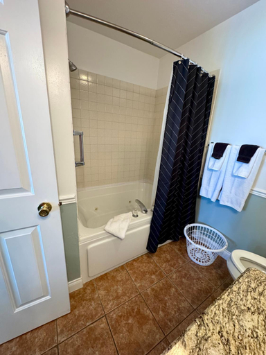 Bathroom 3, Cedar Court Inn, Lake Michigan