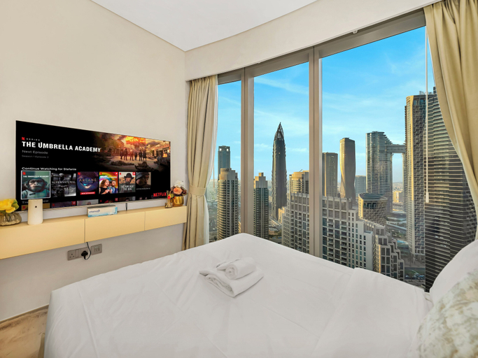 Bedroom 4, Skyline Grandeur I Burj & Fountain View, Dubai