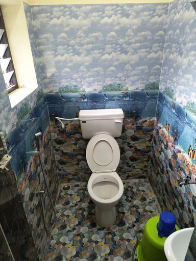 Bathroom, SRM Residency, Thanjavur
