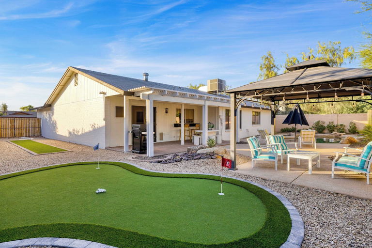 Exterior & Views 2, Sol Vista Private Oasis w/ Pool, Putting Green, and Prime Location, Maricopa