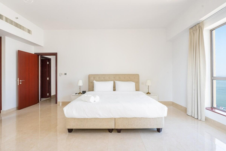 Bedroom 2, Deluxe Retreat JBR ~ Million Dollar View ~ Balcony, Dubai
