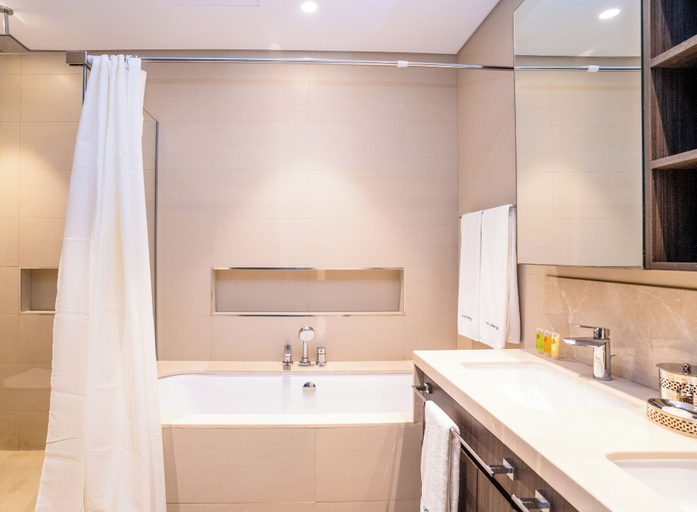 Bathroom 4, Homesgetaway- Cozy 3BR in Downtown Views, Dubai