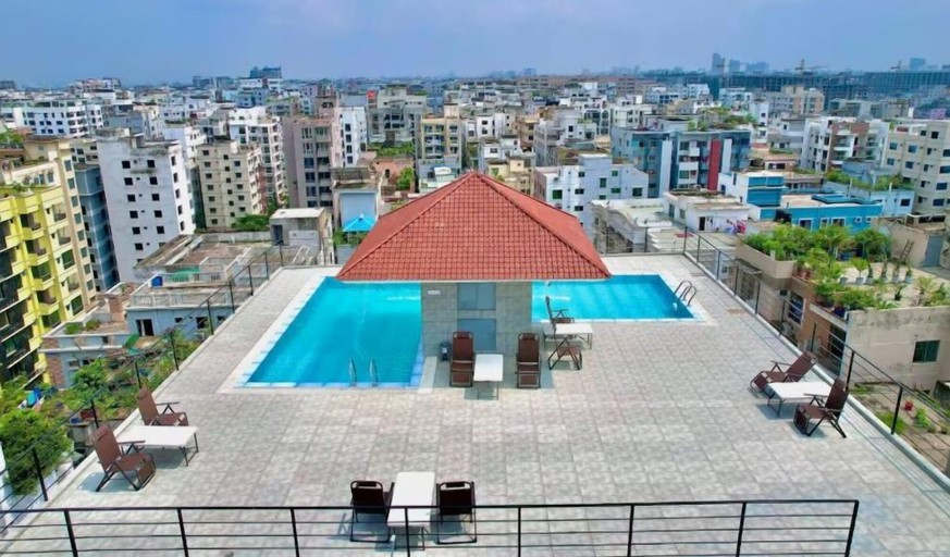 Sport & Beauty, 250 sq.ft Studio Apartment with Pool 3, Dhaka