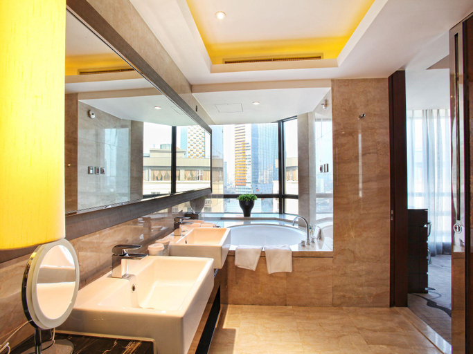 Bathroom 2, Minshan Hotel, Chengdu