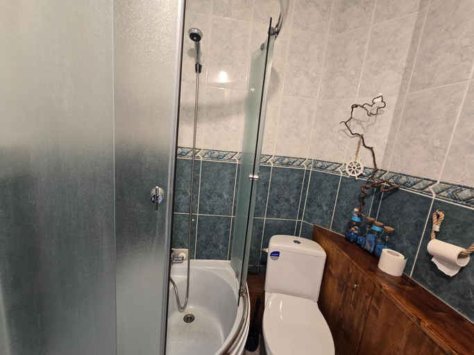 Bathroom 3, Meridian Apartment with Sauna✨, Klaipėdos