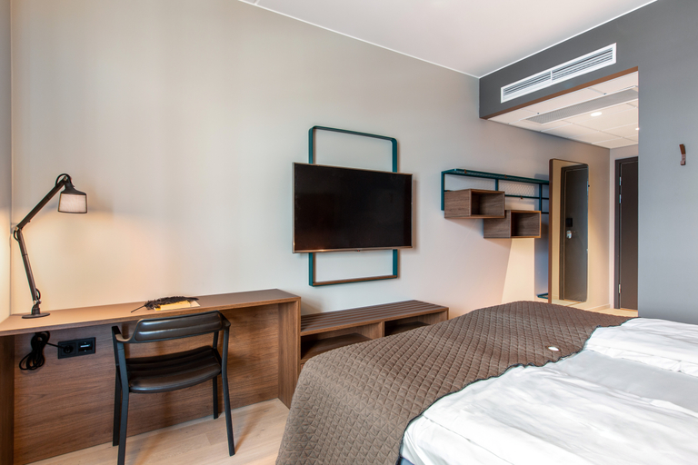 Bedroom 2, Quality Hotel River Station, Drammen