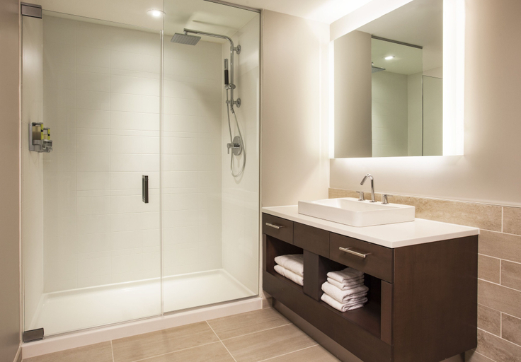 Bathroom 4, Element by Marriott Boston Seaport District, Boston