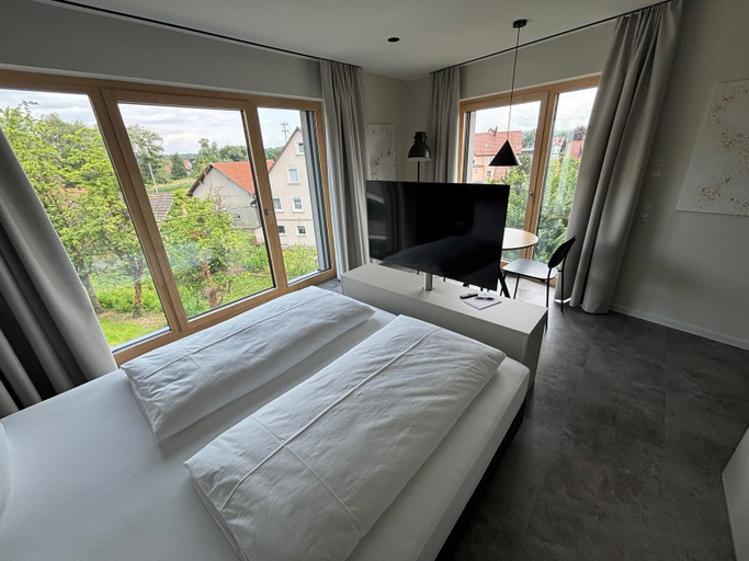 Bedroom 2, My-Flats Studio nahe Ravensburger Spiele, Bodenseekreis
