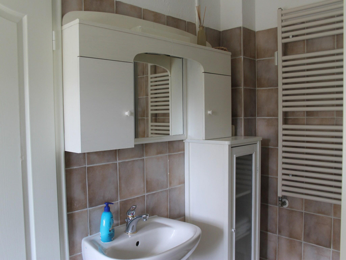 Bathroom, Ferienwohnung in Reddelich for 4 Personen, Rostock