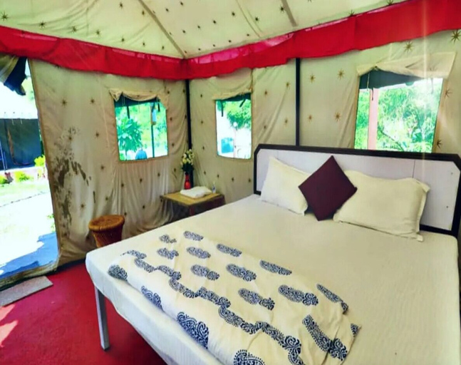 Bedroom, Eden RiverSide Camp, Garhwal
