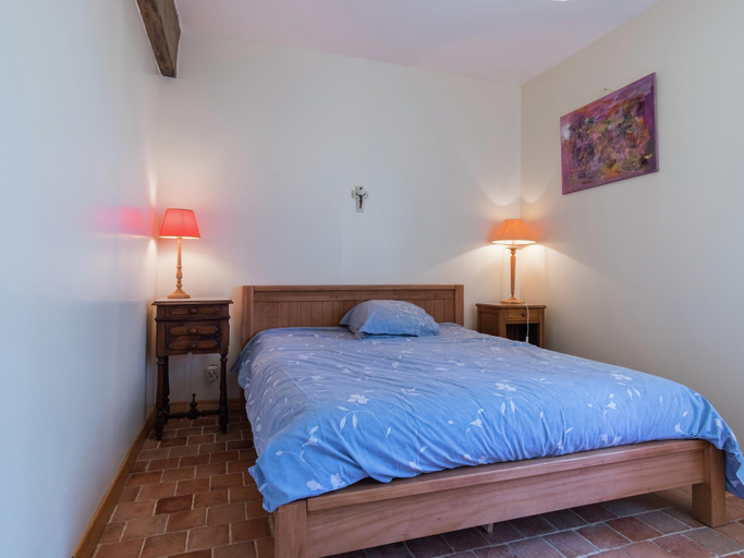 Bedroom 4, Cottage in an old remote farmhouse, Indre