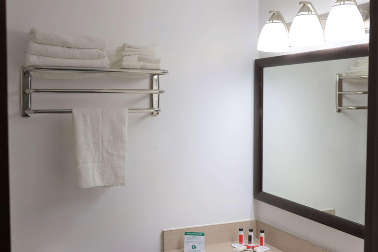 Bathroom 4, Super 8 By Wyndham Hinton, Division No. 14
