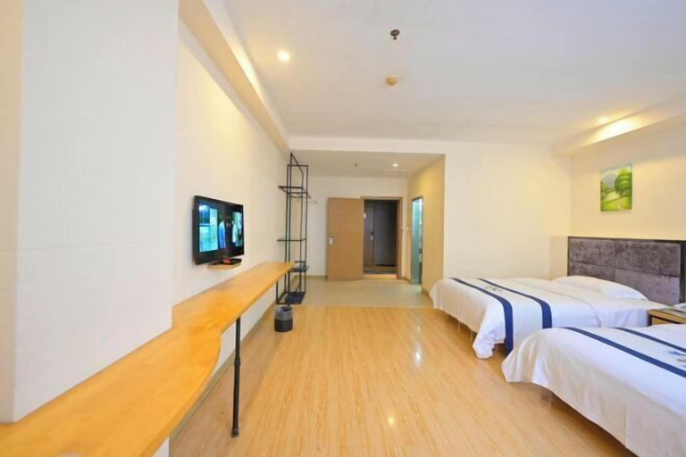 Bedroom 3, Heng Da Hotel (Yulin Railway Station Zhongyaogang), Yulin