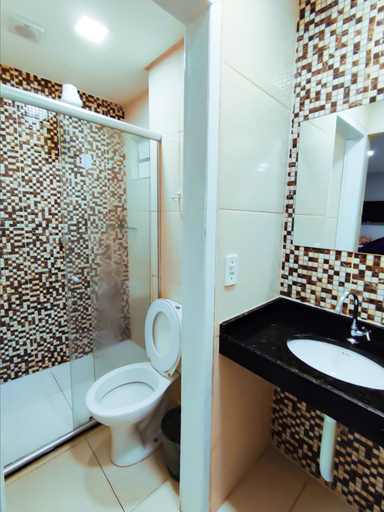 Bathroom, Barra Nova Hotel, Saloá