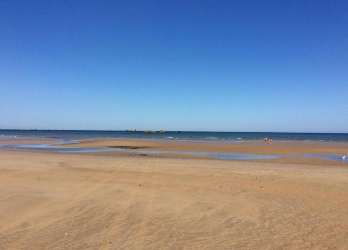 View from property 2, Stylish Beachside Retreat, Calvados