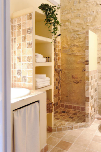 Bathroom 4, Chateau de Pondres, Gard