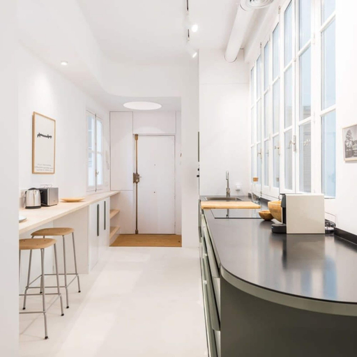 Room 3, Delicias Designer 2 Bedroom Apartment in Atocha, Madrid