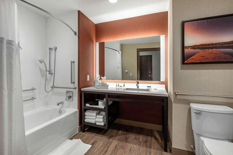 Bathroom 5, Cambria Hotel Omaha Downtown, Douglas