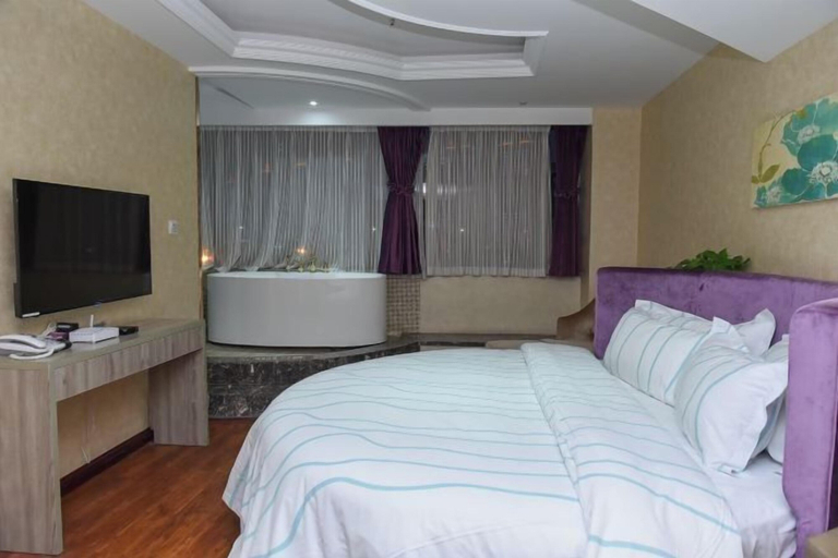 Bedroom 3, Olive Tree Hotel(Xuhai Times Jianyang Middle School Square), Chengdu