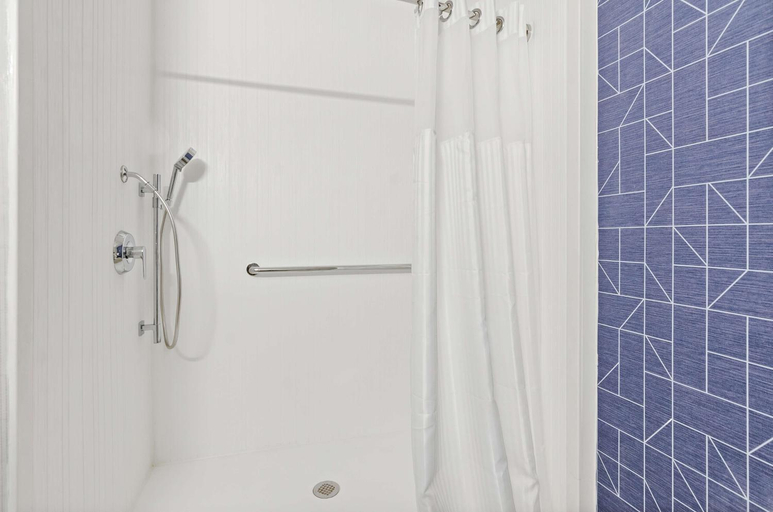 Bathroom 4, Spark by Hilton Winston-Salem University, Forsyth