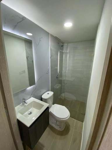 Bathroom 3, HOTEL ESTADIO DORADO, Medellín