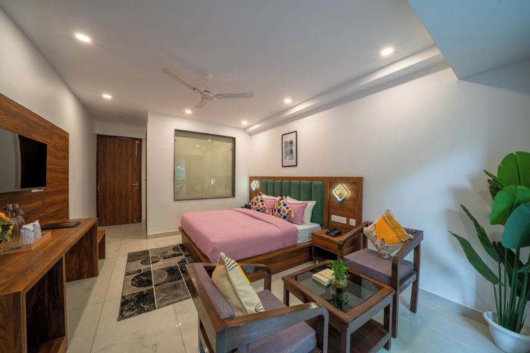 Bedroom 2, Perfectstayz Premium Mystic falls near Secret Waterfall, Garhwal