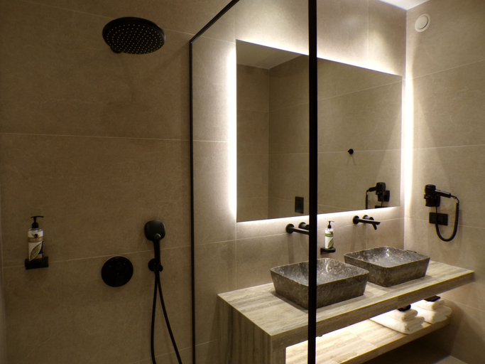 Bathroom 5, Iria Blue Mykonos, South Aegean