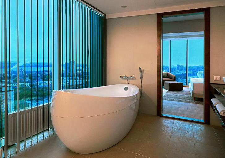 Bathroom, Voronezh Marriott, Novousmanskiy rayon