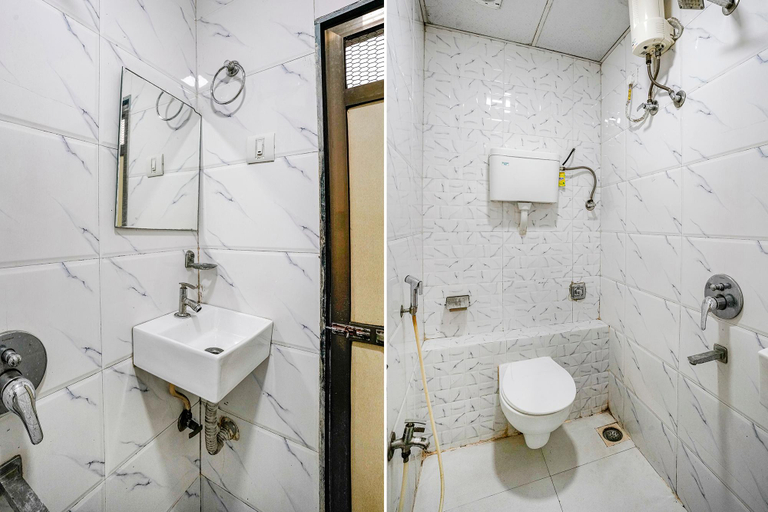 Bathroom 4, FabHotel The United, Mumbai Suburban