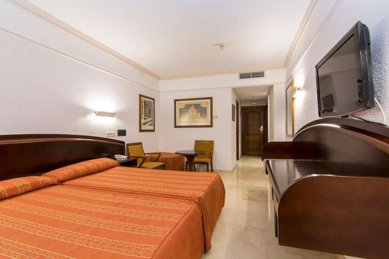 Bedroom 2, Chess Hotel Europa, Albacete
