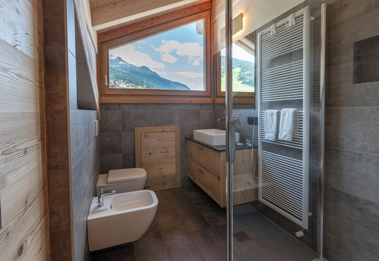 Bathroom 3, BAITA LARIX BORMIO, Sondrio