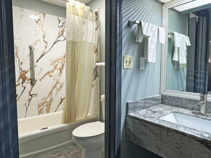 Shower 2, Red Carpet Inn & Suites, Coweta