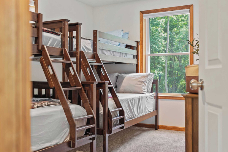 Bedroom 4, Maple Oasis by Avantstay Newly Built w/ Hot Tub, Game Room & Fire Pit, Monroe