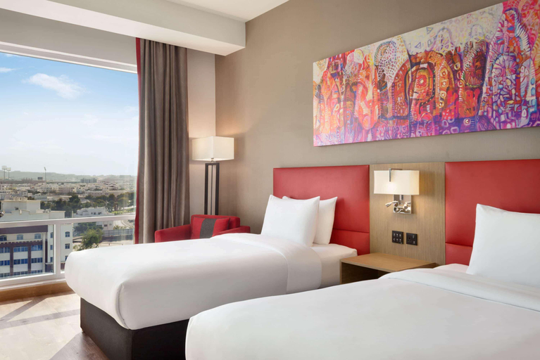 Bedroom 3, Ramada Encore by Wyndham Muscat Al-Ghubra, Bausher