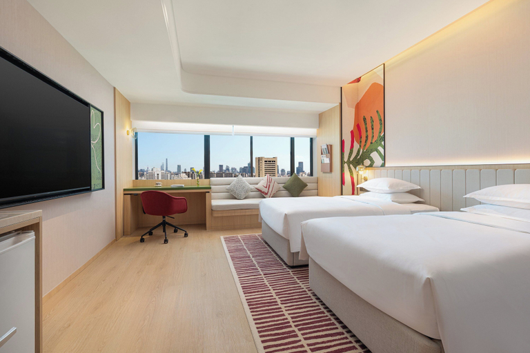 Bedroom 2, Atwell Suites SHANGHAI WUNING by IHG, Shanghai