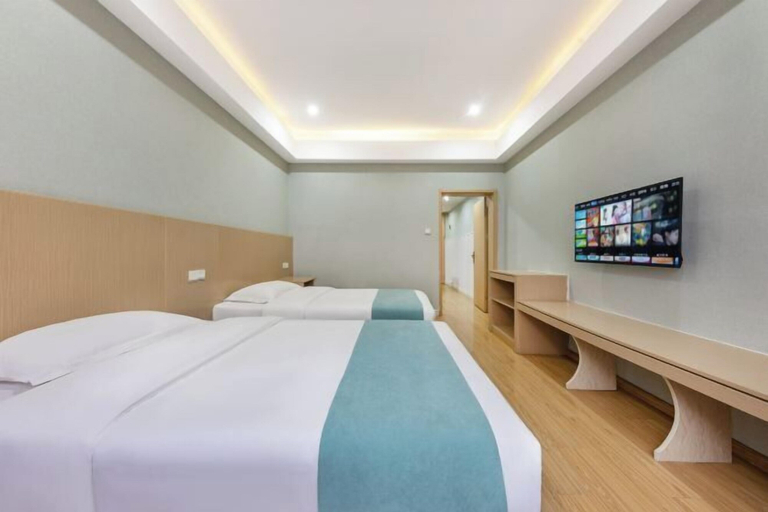 Bedroom 3, Susong Yisu Lanshang Select Hotel, Anqing