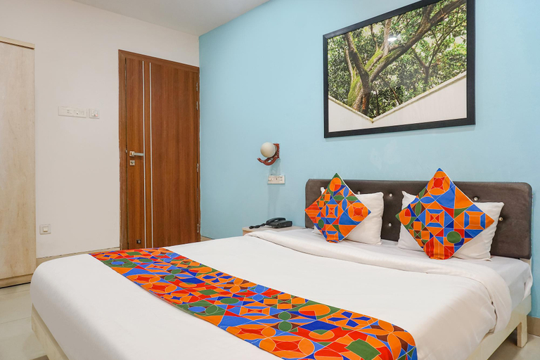 Bedroom 4, FabHotel Galaxy Hospitality, Pune