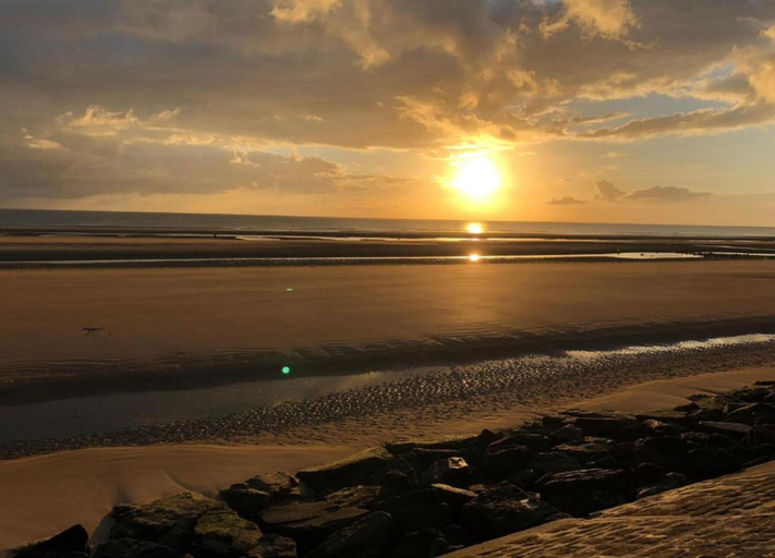 View from property 5, Stylish Beachside Retreat, Calvados