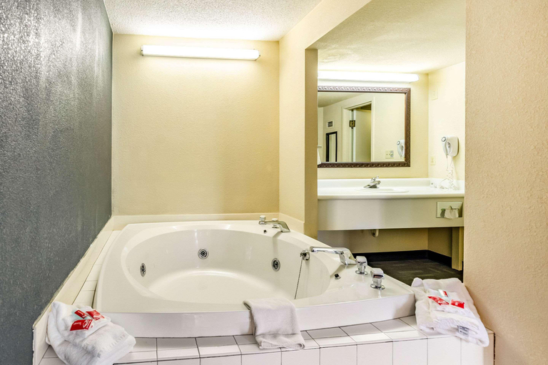 Bathroom 4, Econo Lodge Inn & Suites University, Radford