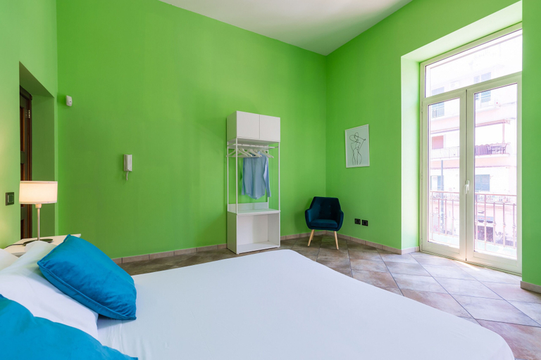 Bedroom 4, Partenope Spacious Home by Wonderful Italy, Napoli