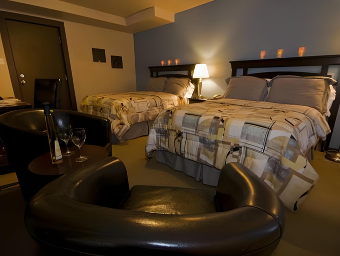 Bedroom 2, Hotel Motel Le Beluga, La Haute-Côte-Nord