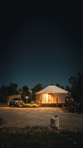 Exterior & Views 1, Escalante Yurts, Garfield
