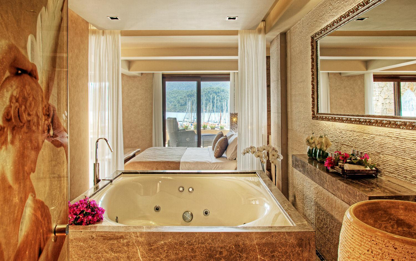 Bathroom 3, Marti Hemithea Hotel, Marmaris