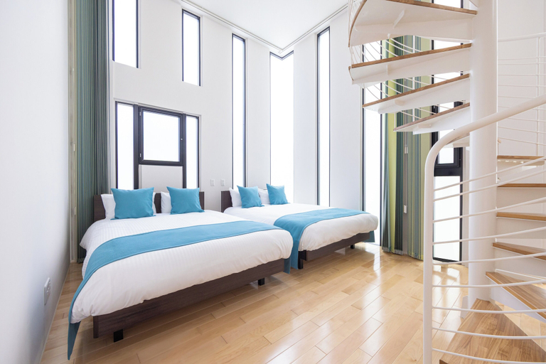 Bedroom 2, Villa Blanc G, Motobu