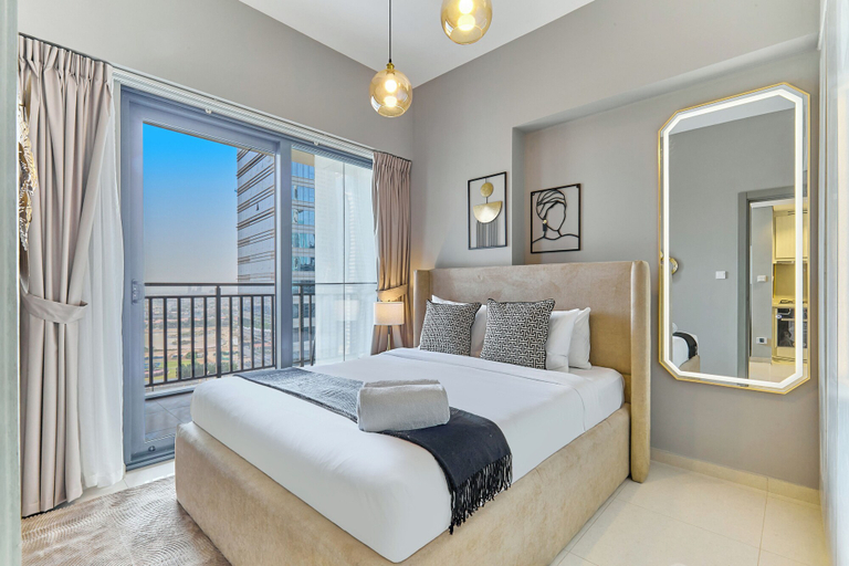 Bedroom 3, bnbme - DAMAC Zada Tower - 1 BDR, Dubai