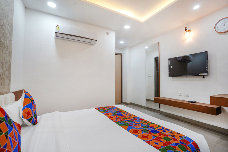Bedroom 2, FabHotel Prime Jashan Paradise - MP Nagar, Bhopal