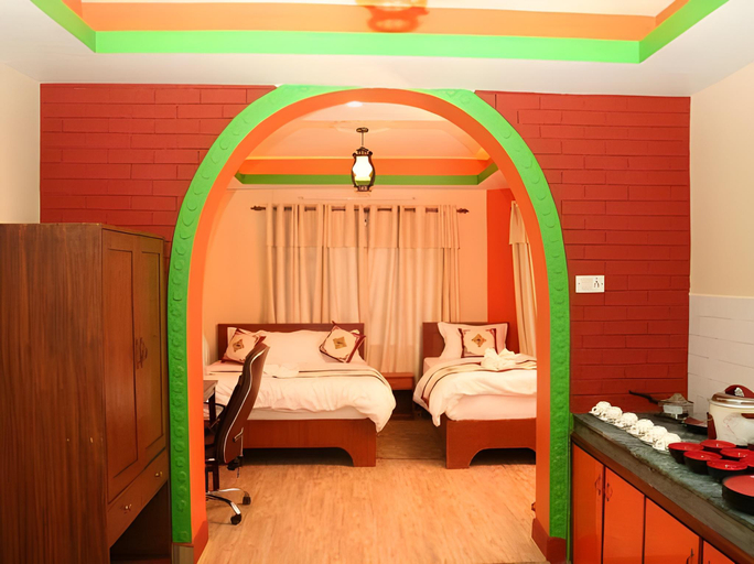 Bedroom 4, Hotel Backpackers Inn, Bagmati