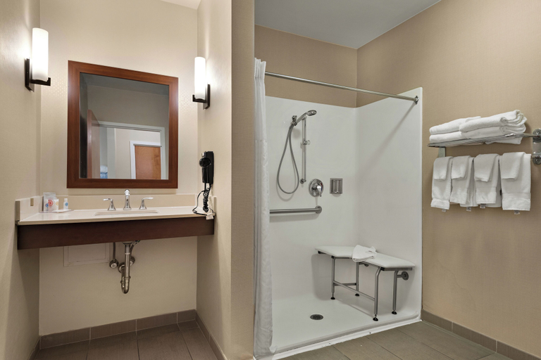 Bathroom 5, Comfort Suites Hummelstown - Hershey, Dauphin