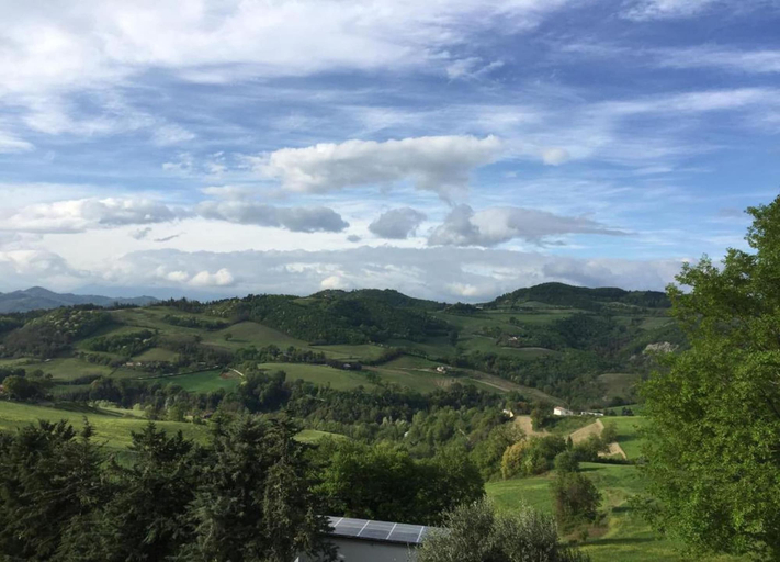View from property 5, Holiday Home in Urbania With Garden BBQ, Pesaro E Urbino